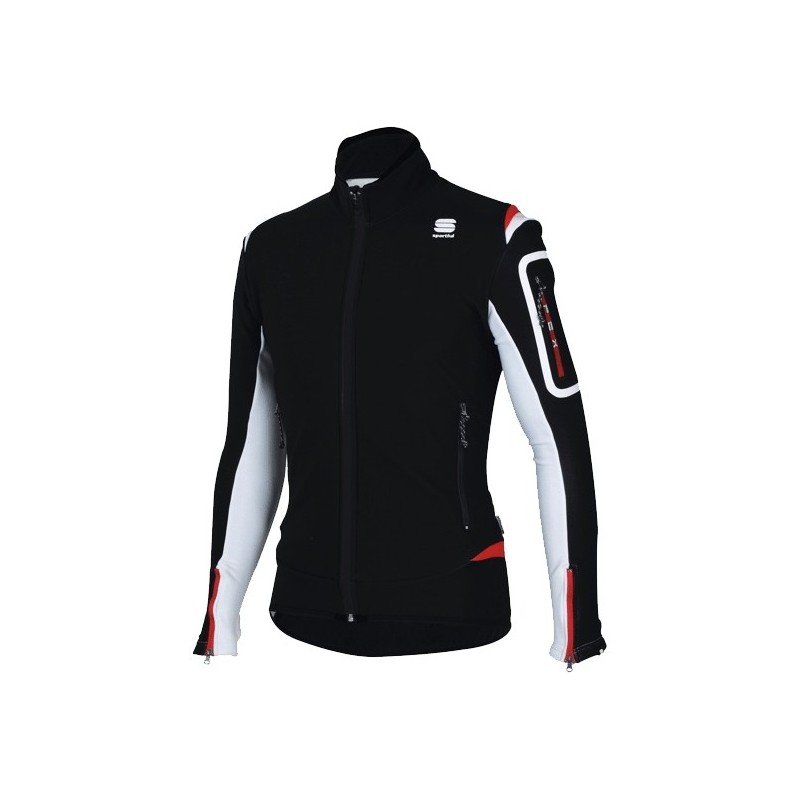 Sportful APEX Flow WS STRETCH JACKET Svart Sportful APEX Flow WS STRETCH JACKET Svart